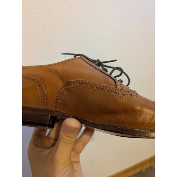 Yanko Semi brogue light brown size 4.5 - Picture 8 of 9